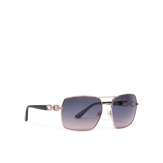 Guess Okulary przeciwsłoneczne GU00159 Brązowy ze sklepu MODIVO w kategorii Okulary przeciwsłoneczne damskie - zdjęcie 182767071