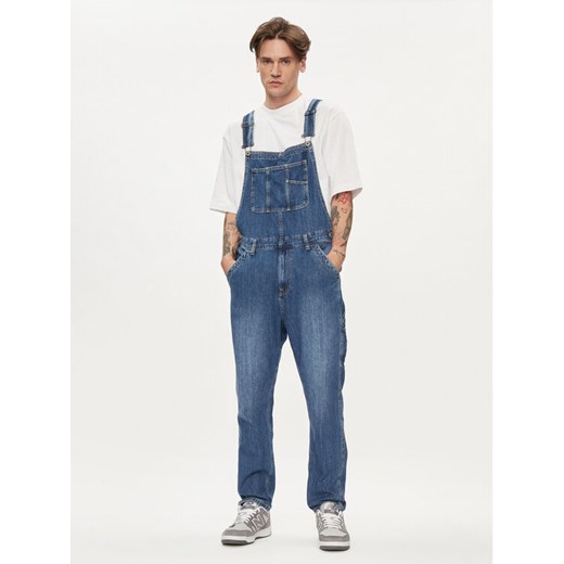Pepe Jeans Ogrodniczki Dougie Utility PM230077 Niebieski Loose Fit ze sklepu MODIVO w kategorii Spodnie męskie - zdjęcie 182767080