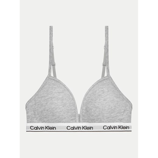 Calvin Klein Underwear Biustonosz braletka G80G800629 Szary ze sklepu MODIVO w kategorii Staniki dla dziewczynki - zdjęcie 182767114