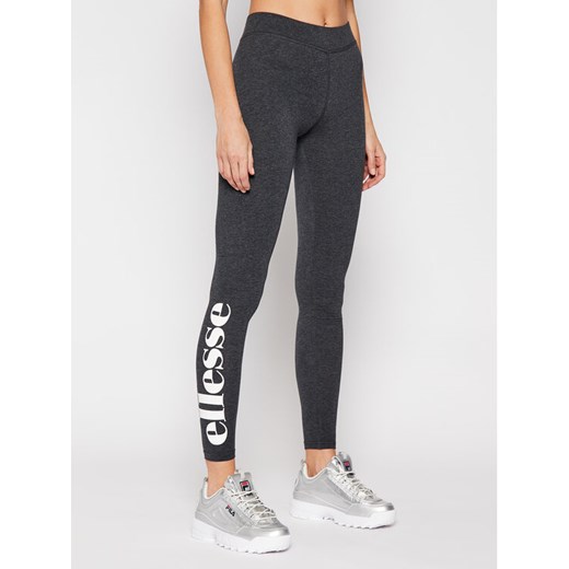 Ellesse Legginsy Solos 2 SGS04703 Szary Slim Fit ze sklepu MODIVO w kategorii Spodnie damskie - zdjęcie 182767163