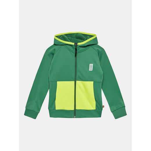 LEGO Bluza 11010649 Zielony Regular Fit ze sklepu MODIVO w kategorii Bluzy chłopięce - zdjęcie 182767180