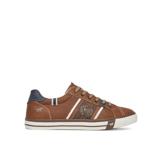 Mustang Sneakersy 4072-317 Brązowy ze sklepu MODIVO w kategorii Buty sportowe męskie - zdjęcie 182767184