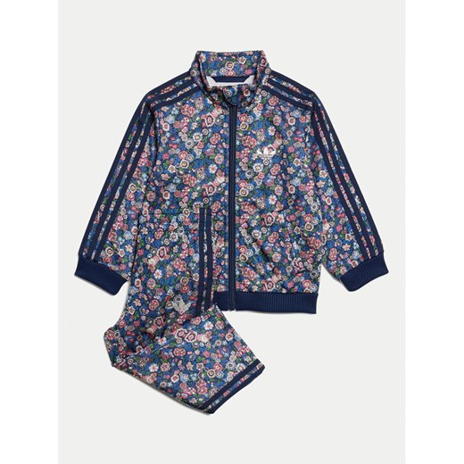 adidas Dres Liberty London Firebird JC8032 Granatowy Regular Fit ze sklepu MODIVO w kategorii Dresy dla niemowlaka - zdjęcie 182767191