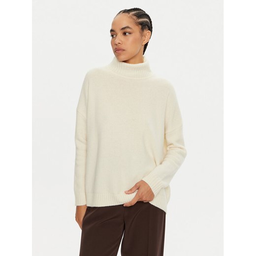 Weekend Max Mara Golf Borgia 2425366082 Écru Loose Fit ze sklepu MODIVO w kategorii Swetry damskie - zdjęcie 182767220