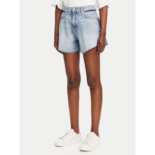 BOSS Szorty jeansowe 50534231 Niebieski Relaxed Fit ze sklepu MODIVO w kategorii Szorty - zdjęcie 182767224