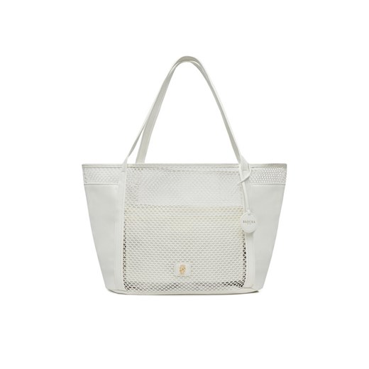 Badura Torebka WENN-01 Biały ze sklepu MODIVO w kategorii Torby Shopper bag - zdjęcie 182767253