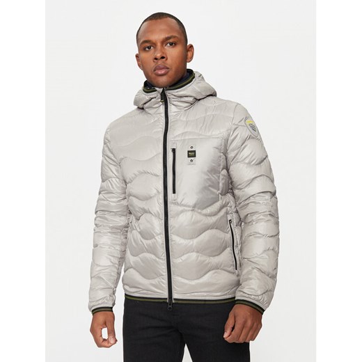 Blauer Kurtka puchowa 24WBLUC03030 Szary Regular Fit ze sklepu MODIVO w kategorii Kurtki męskie - zdjęcie 182767291