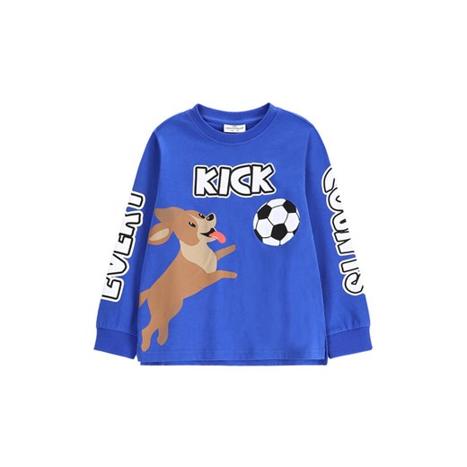 Coccodrillo Bluzka WC5143101MBK Niebieski Regular Fit ze sklepu MODIVO w kategorii T-shirty chłopięce - zdjęcie 182767294