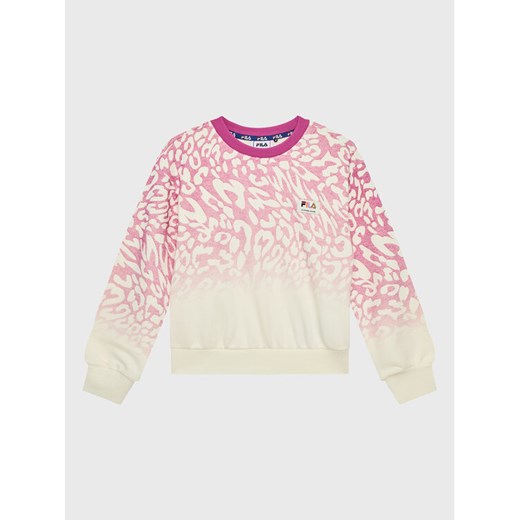 Fila Bluza Bradford FAT0120 Różowy Regular Fit ze sklepu MODIVO w kategorii Bluzy dziewczęce - zdjęcie 182767320
