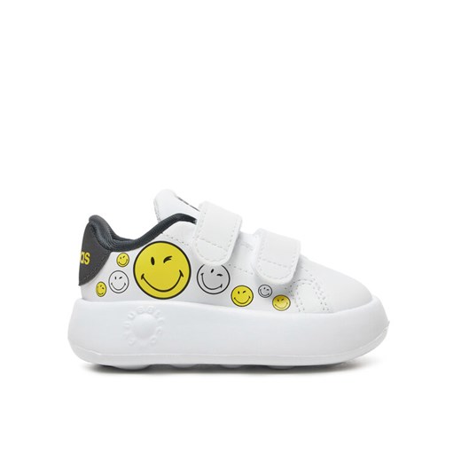 adidas Sneakersy Smiley Advantage IH6257 Biały ze sklepu MODIVO w kategorii Buty sportowe dziecięce - zdjęcie 182767324