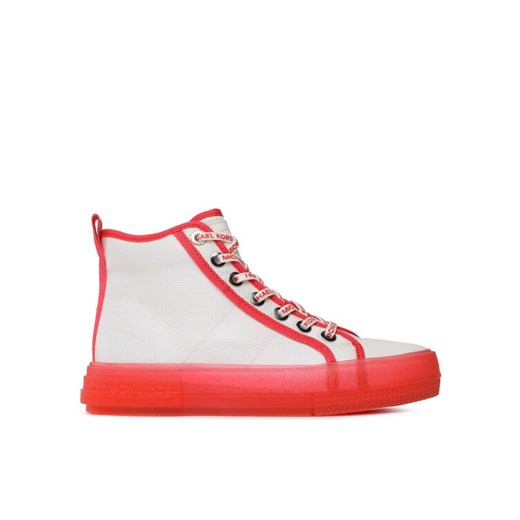 MICHAEL Michael Kors Trampki Evy High Top 43S3EYFE5D Biały ze sklepu MODIVO w kategorii Trampki damskie - zdjęcie 182767371