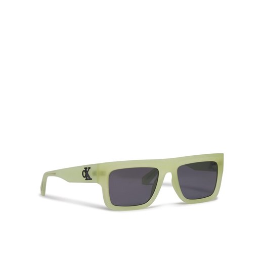 Calvin Klein Jeans Okulary przeciwsłoneczne CKJ23642S Beżowy ze sklepu MODIVO w kategorii Okulary przeciwsłoneczne damskie - zdjęcie 182767704