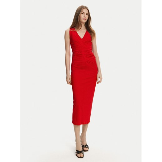 Marella Sukienka koktajlowa Harald 2513621022 Czerwony Slim Fit ze sklepu MODIVO w kategorii Sukienki - zdjęcie 182767712