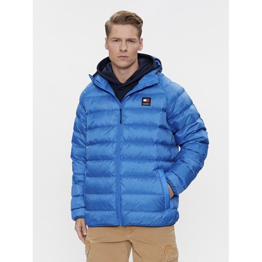 Tommy Jeans Kurtka przejściowa DM0DM17882 Niebieski Regular Fit ze sklepu MODIVO w kategorii Kurtki męskie - zdjęcie 182767740