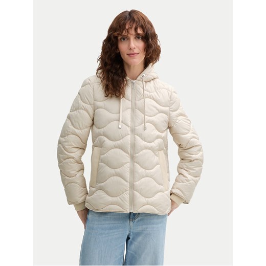 Tom Tailor Kurtka puchowa 1044399 Beżowy Regular Fit ze sklepu MODIVO w kategorii Kurtki damskie - zdjęcie 182767763