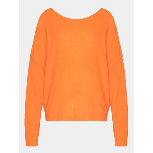 American Vintage Sweter Damsville DAM225E24 Pomarańczowy Regular Fit American Vintage M_L MODIVO
