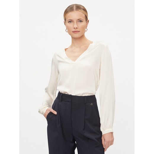 Dixie Bluzka C239Z014A Écru Loose Fit ze sklepu MODIVO w kategorii Bluzki damskie - zdjęcie 182767872