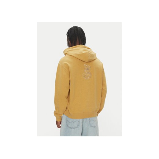 Bluza męska RVCA żółta młodzieżowa na jesień 