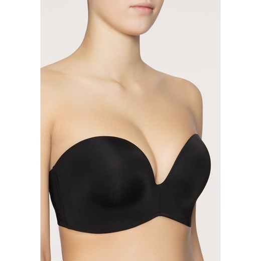 Wonderbra PERFECT STRAPLESS Biustonosz bardotka Schwarz zalando bezowy Biustonosze bardotka