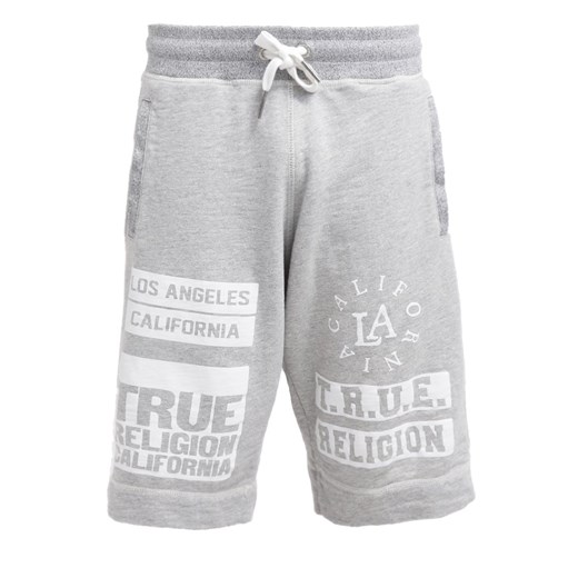 True Religion Spodnie treningowe grey zalando szary abstrakcyjne wzory