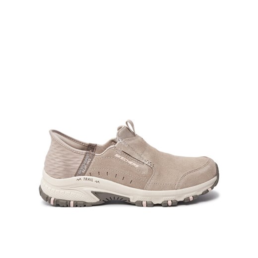 Sneakersy Skechers Slip-ins: Hillcrest - Sunapee 180016 Beżowy ze sklepu eobuwie.pl w kategorii Buty sportowe damskie - zdjęcie 183545593