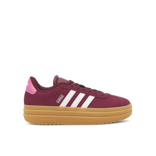 Sneakersy adidas VL Court Bold IH4780 Bordowy 36_2_3 eobuwie.pl