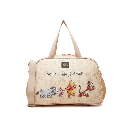 Torba weekendowa Winnie The Pooh ACCCS-SS25-248DWTP Beżowy ze sklepu eobuwie.pl w kategorii Torby i walizki dziecięce - zdjęcie 183545721