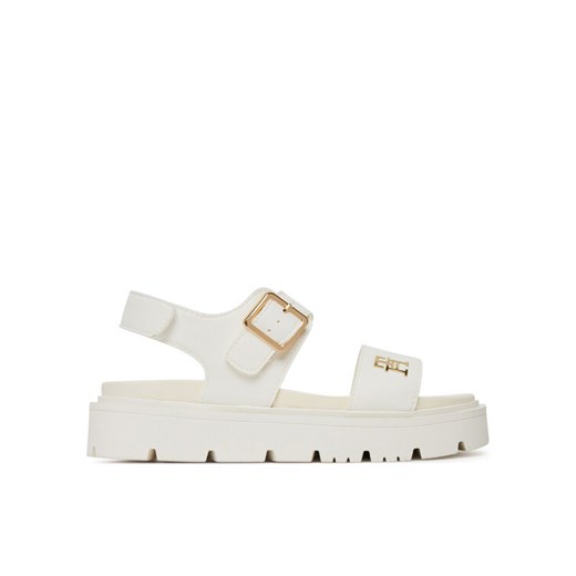 Sandały Tommy Hilfiger T3A2-33785-0326 S Écru Tommy Hilfiger 40 eobuwie.pl