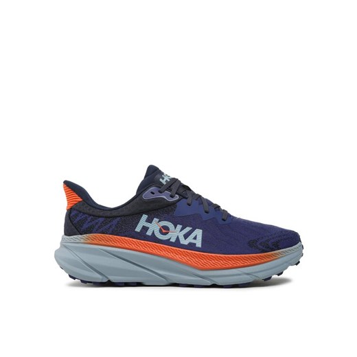 Buty do biegania Hoka Challenger 7 1134497 Granatowy ze sklepu eobuwie.pl w kategorii Buty sportowe męskie - zdjęcie 183545784