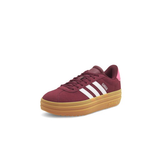 Sneakersy adidas VL Court Bold IH4780 Bordowy 36_2_3 eobuwie.pl
