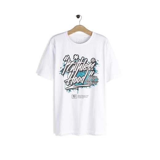 GATE Bawełniana koszulka z nadrukiem S ze sklepu gateshop w kategorii T-shirty męskie - zdjęcie 183547720