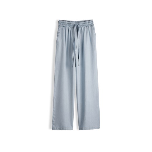 GATE Jasne, szerokie jeansy 34 ze sklepu gateshop w kategorii Jeansy damskie - zdjęcie 183547781