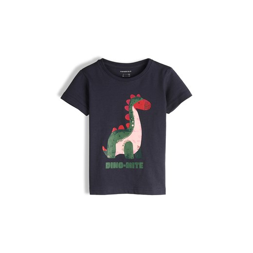 GATE Bawełniana koszulka z nadrukiem 3Y ze sklepu gateshop w kategorii T-shirty chłopięce - zdjęcie 183547842