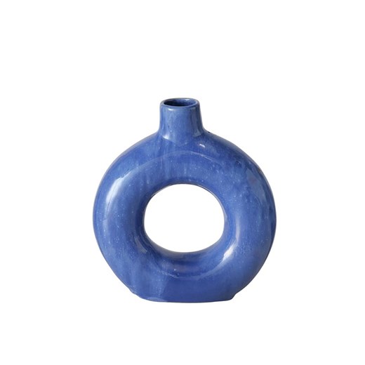Boltze Wazon &quot;Peruya&quot; w kolorze niebieskim - wys. 21 cm ze sklepu Limango Polska w kategorii Wazony - zdjęcie 183548434