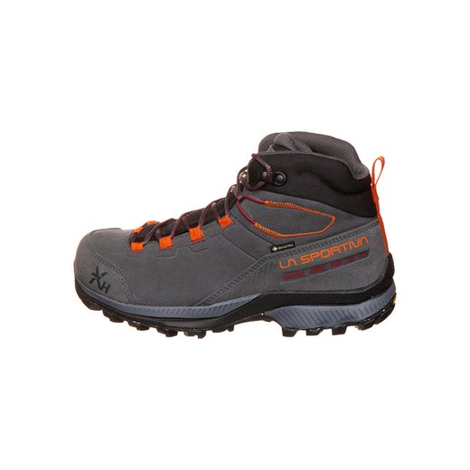 LA SPORTIVA Skórzane buty turystyczne &quot;TX Hike GTX&quot; w kolorze szaro-pomarańczowym ze sklepu Limango Polska w kategorii Buty trekkingowe męskie - zdjęcie 183548701
