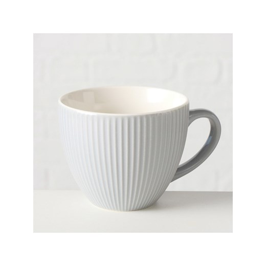 Boltze Kubek jumbo &quot;Ranura&quot; w kolorze jasnoszarym - 420 ml ze sklepu Limango Polska w kategorii Naczynia - zdjęcie 183548971