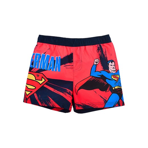 Superman Szorty kąpielowe &quot;Super-Man&quot; w kolorze czerwono-niebieskim ze sklepu Limango Polska w kategorii Kąpielówki chłopięce - zdjęcie 183549332