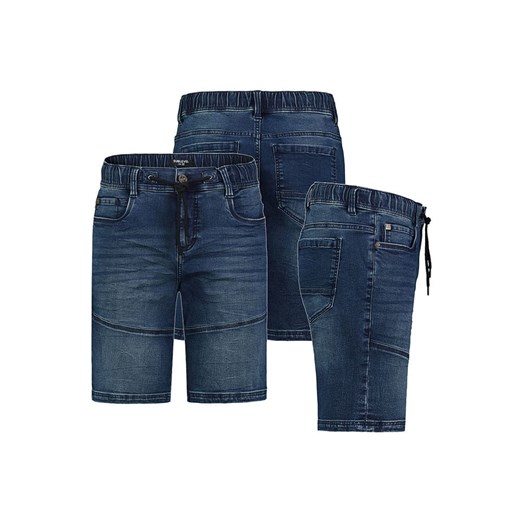 Sublevel Bermudy dżinsowe w kolorze granatowym ze sklepu Limango Polska w kategorii Spodenki męskie - zdjęcie 183549603