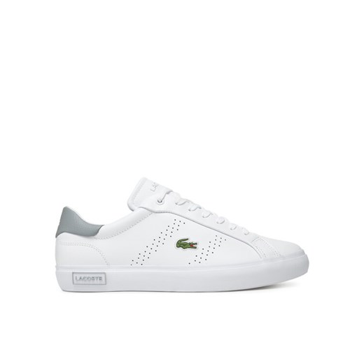 Sneakersy Lacoste Powercourt 2.0 Trainers 7-48SMA0002 Biały ze sklepu eobuwie.pl w kategorii Buty sportowe męskie - zdjęcie 183549820