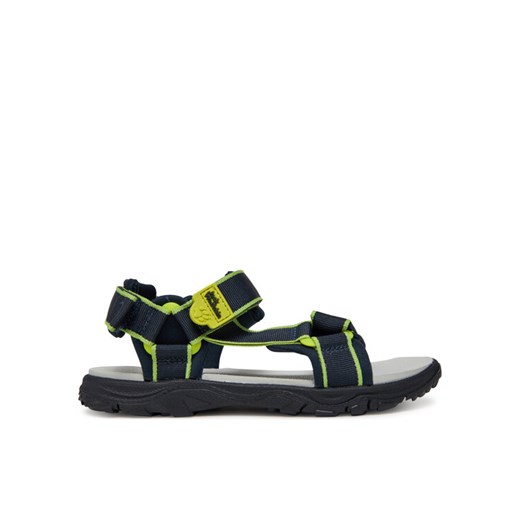 Sandały Jack Wolfskin Seven Seas 3 K 4040061 M Niebieski ze sklepu eobuwie.pl w kategorii Sandały dziecięce - zdjęcie 183549854