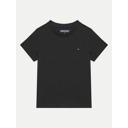 Tommy Hilfiger T-Shirt KB0KB04140 Czarny Regular Fit ze sklepu MODIVO w kategorii T-shirty chłopięce - zdjęcie 183550501