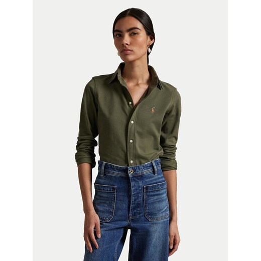 Polo Ralph Lauren Koszula 211924258014 Khaki Slim Fit Polo Ralph Lauren XS MODIVO