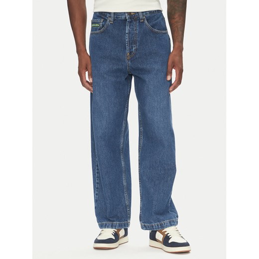 DC Jeansy Worker Baggy ADYDP03093 Niebieski Baggy Fit ze sklepu MODIVO w kategorii Jeansy męskie - zdjęcie 183551374