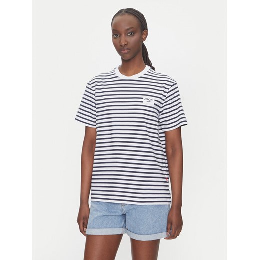 JOOP! Jeans T-Shirt Teele 30046131 Granatowy Regular Fit ze sklepu MODIVO w kategorii Bluzki damskie - zdjęcie 183551421