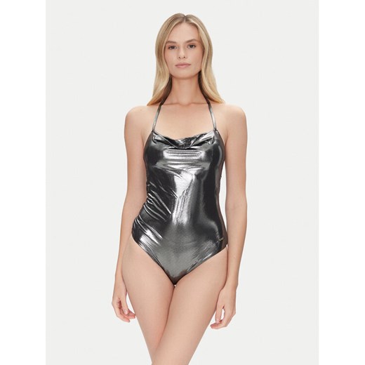 Emporio Armani Strój kąpielowy EW000600 AF12203 FC072 Srebrny ze sklepu MODIVO w kategorii Stroje kąpielowe - zdjęcie 183551442