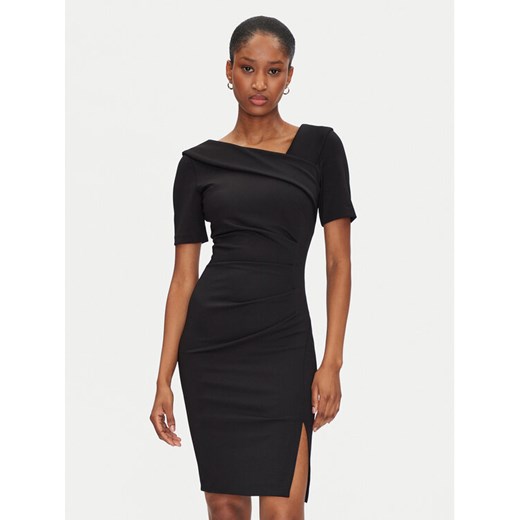 Rinascimento Sukienka koktajlowa CFC0122560003 Czarny Slim Fit Rinascimento XS MODIVO