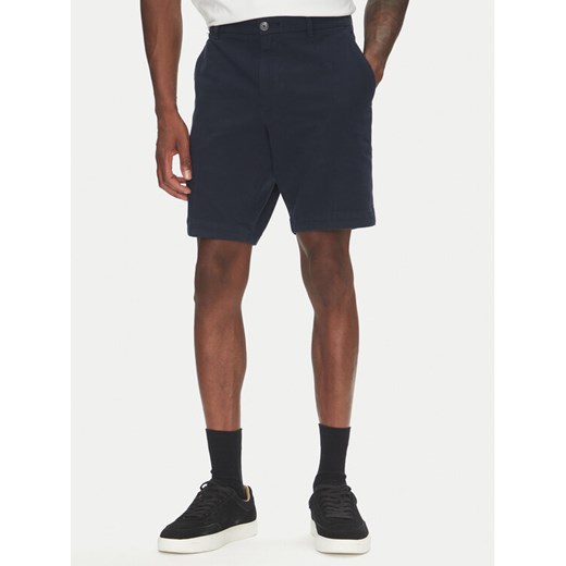 BOSS Szorty materiałowe H-Slice 50543951 Granatowy Slim Fit ze sklepu MODIVO w kategorii Spodenki męskie - zdjęcie 183551492