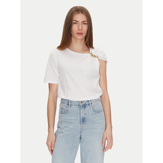 TWINSET T-Shirt 251TP2640 Biały Regular Fit ze sklepu MODIVO w kategorii Bluzki damskie - zdjęcie 183551554