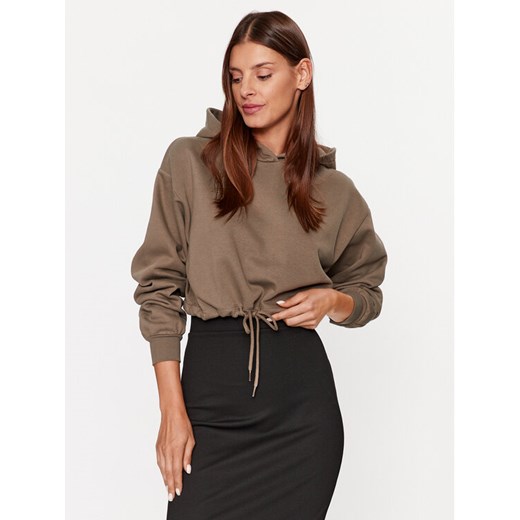 JJXX Bluza 12238604 Brązowy Loose Fit ze sklepu MODIVO w kategorii Bluzy damskie - zdjęcie 183551594