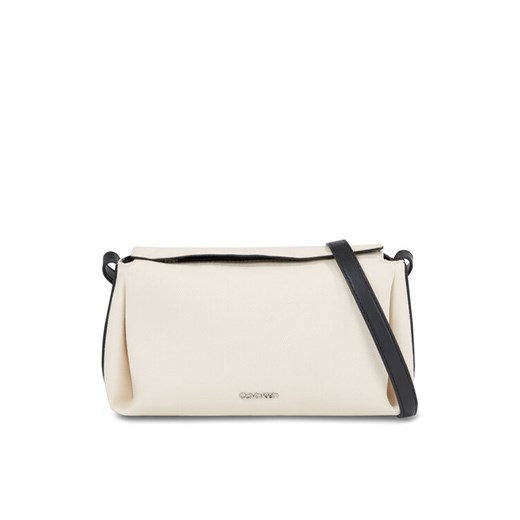 Calvin Klein Torebka Gracie Mini Bag_Canvas K60K611754 Écru ze sklepu MODIVO w kategorii Listonoszki - zdjęcie 183551612